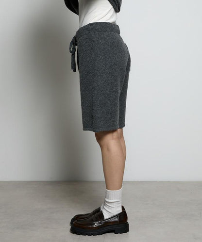 針織上衣短褲套裝