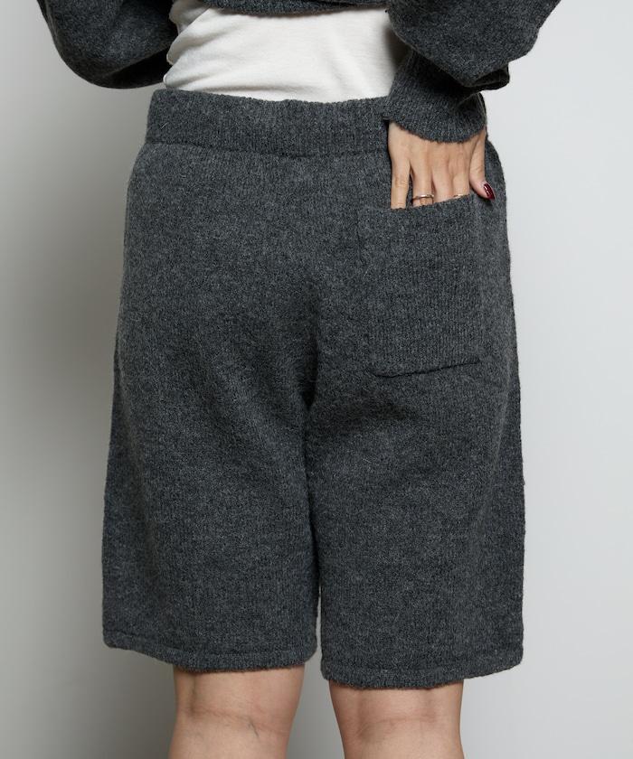 針織上衣短褲套裝