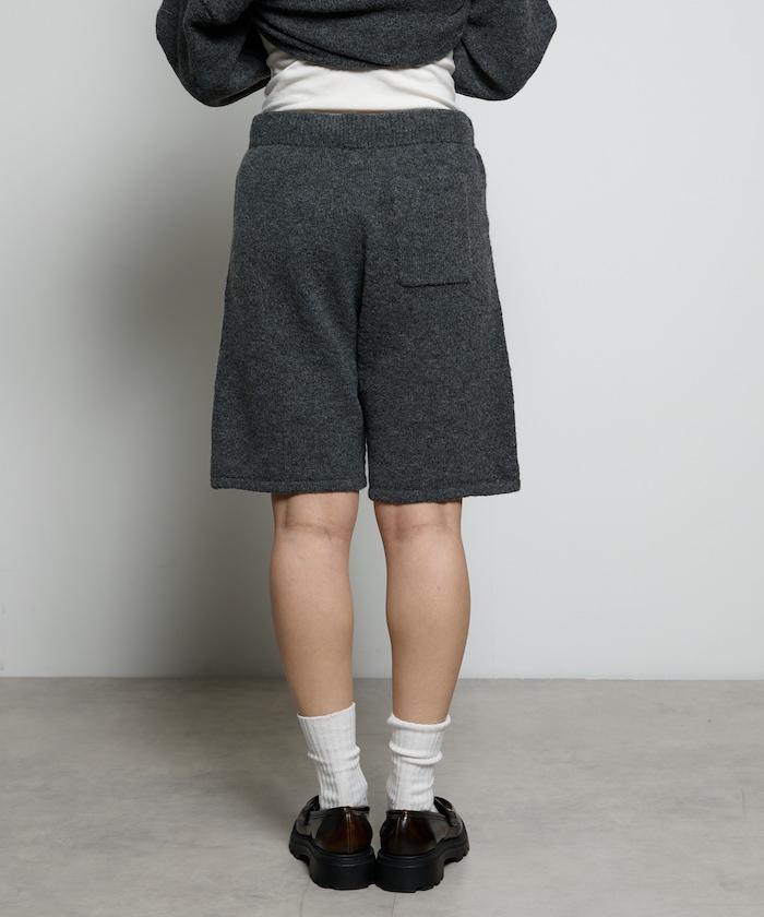 針織上衣短褲套裝