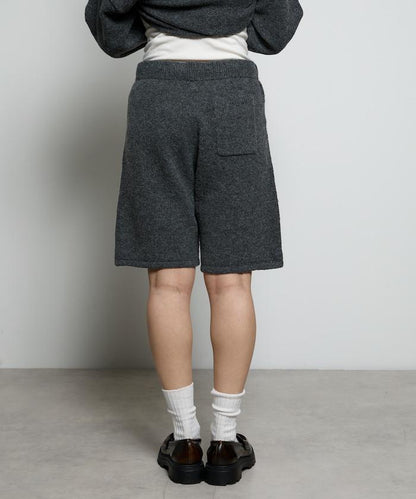 針織上衣短褲套裝