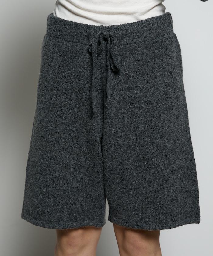 針織上衣短褲套裝