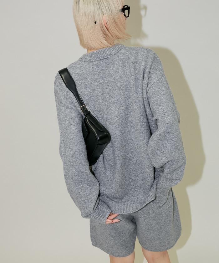 針織上衣短褲套裝