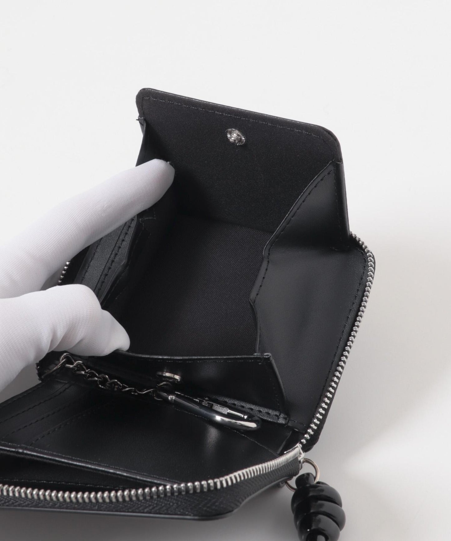 帶登山扣的超薄錢包