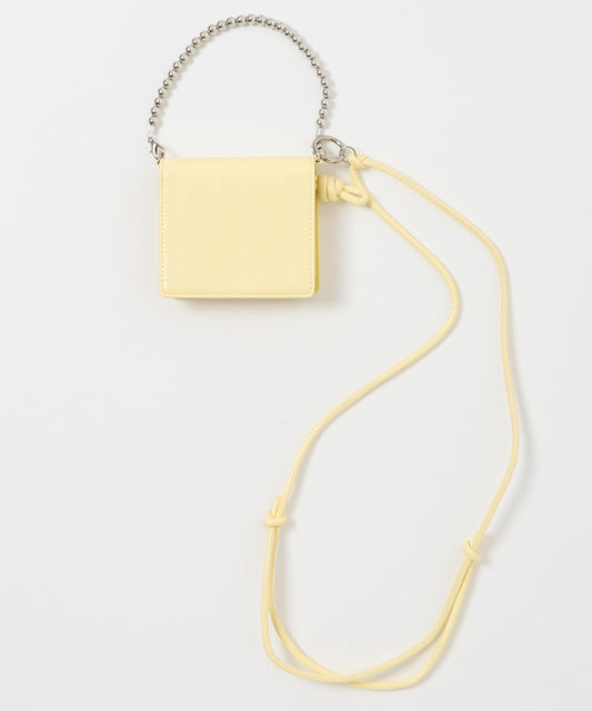 帶球形手柄單肩錢包