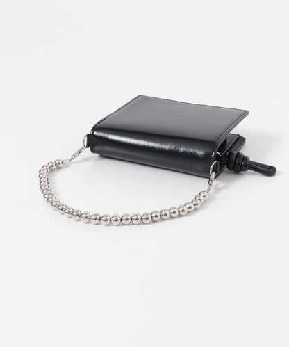 帶球形手柄單肩錢包