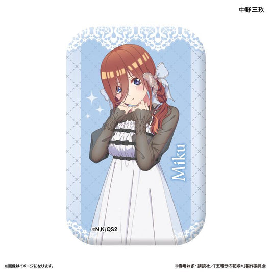 《五等分的新娘》＊_豎立罐裝徽章 中野三玖