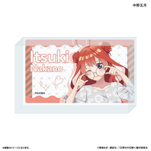 《五等分的新娘》＊亞克力積木 中野五月