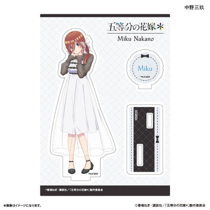 《五等分的新娘》＊亞克力立牌 中野三玖