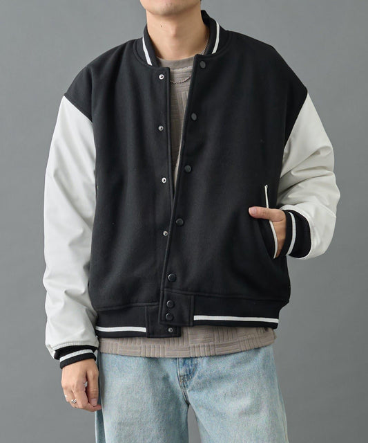夾克呢料棒球服