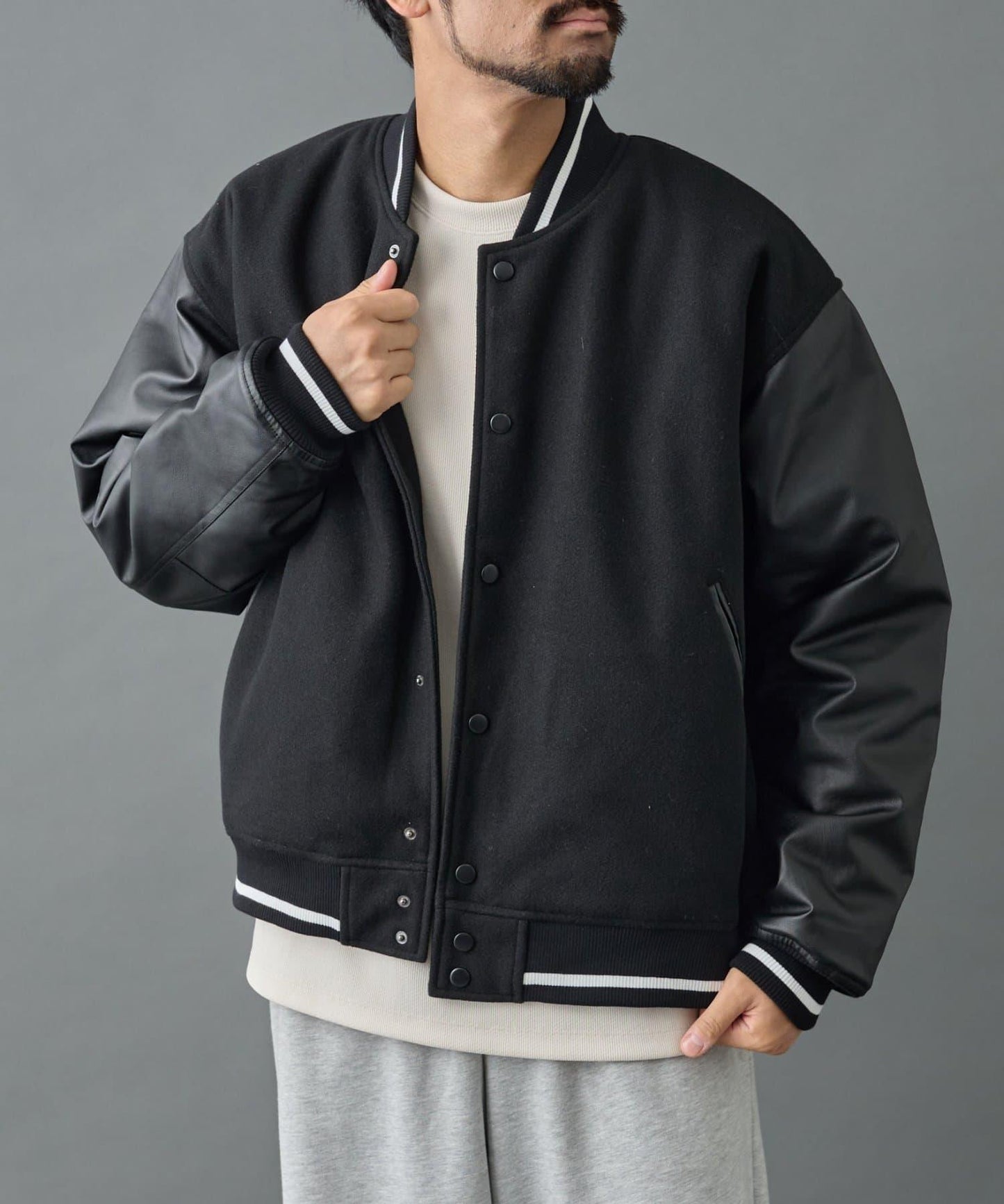 夾克呢料棒球服
