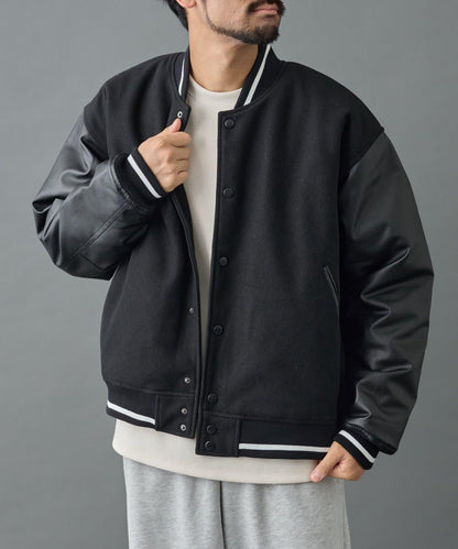 夾克呢料棒球服