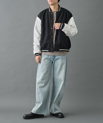 夾克呢料棒球服