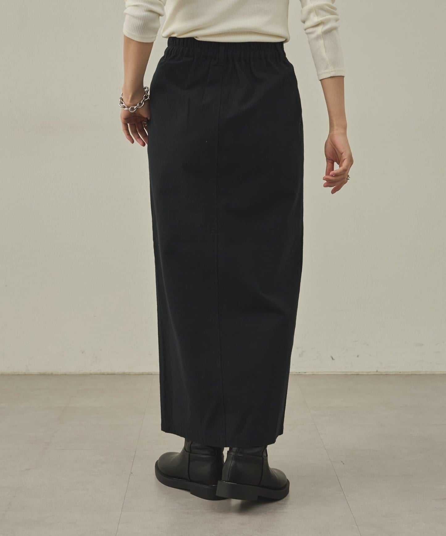 【paradigm】冬季亞麻I型裙