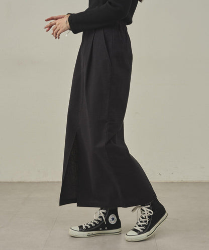 【paradigm】冬季亞麻I型裙