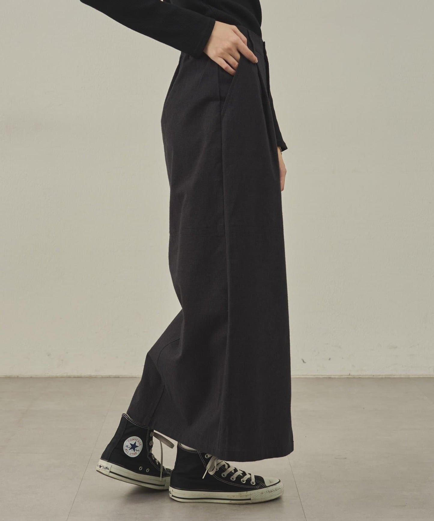 【paradigm】冬季亞麻I型裙