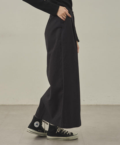 【paradigm】冬季亞麻I型裙