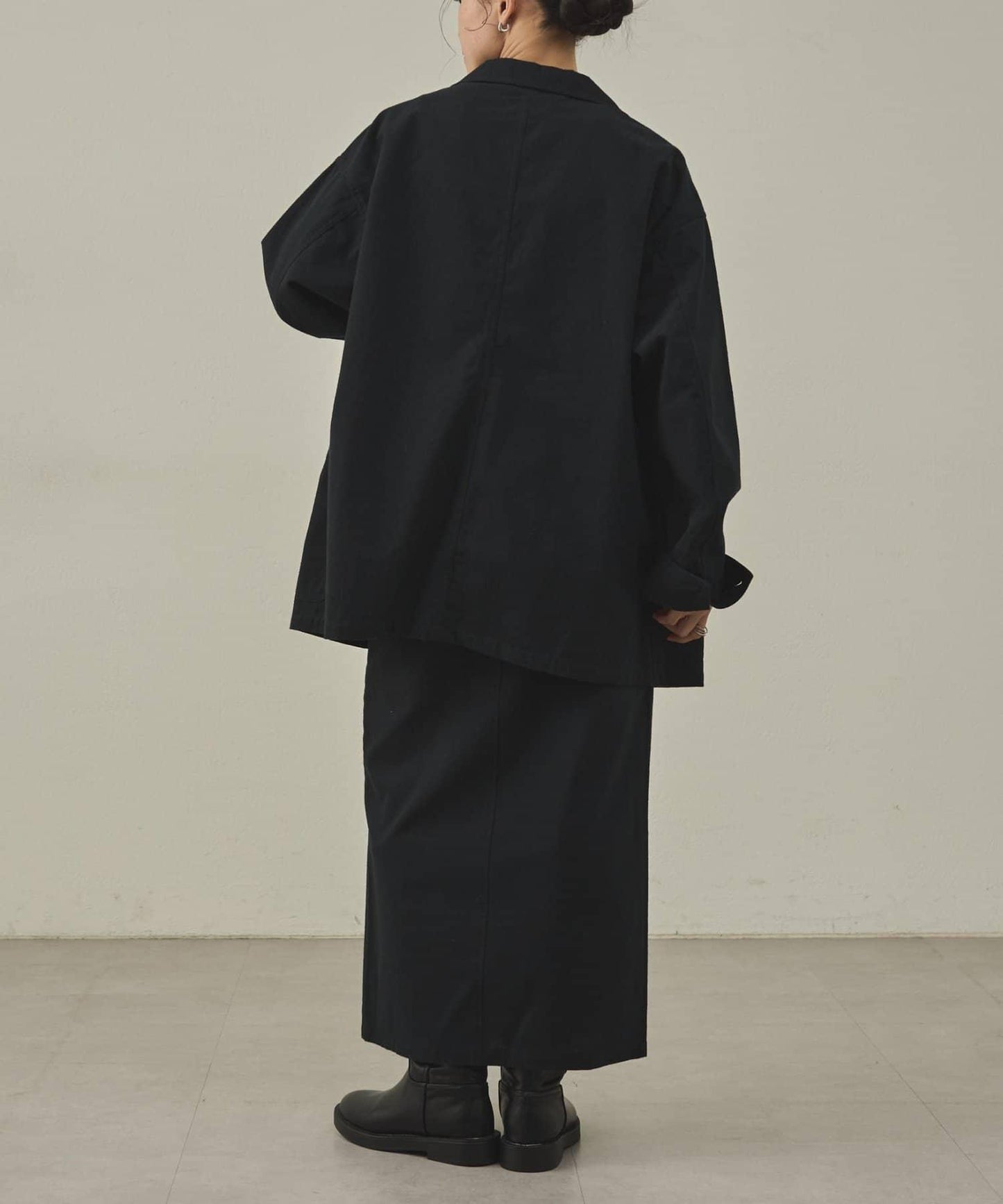 【paradigm】冬季亞麻I型裙