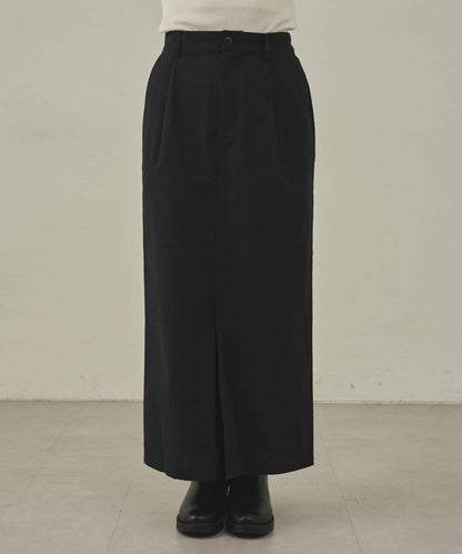 【paradigm】冬季亞麻I型裙