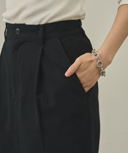 【paradigm】冬季亞麻I型裙