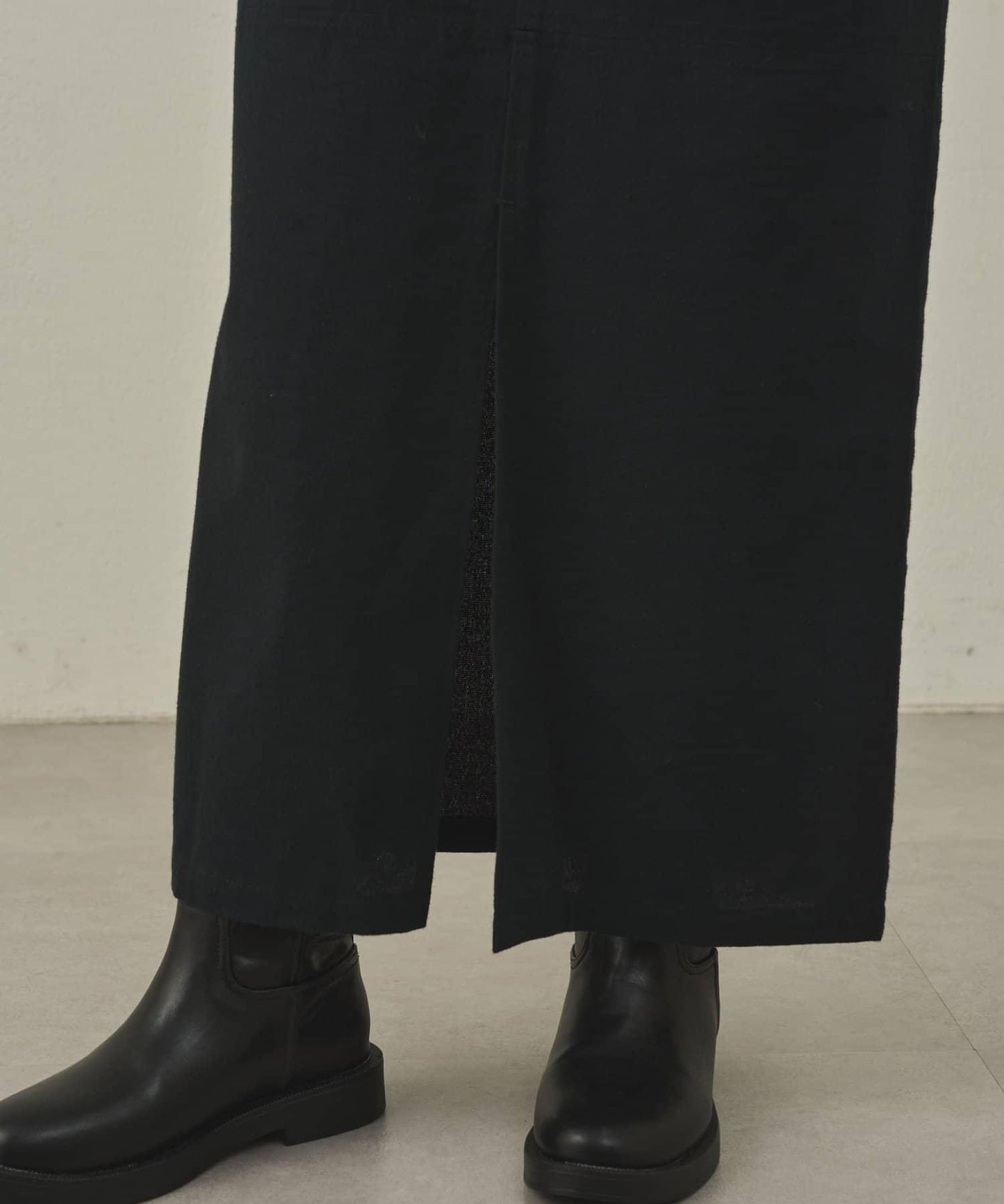 【paradigm】冬季亞麻I型裙