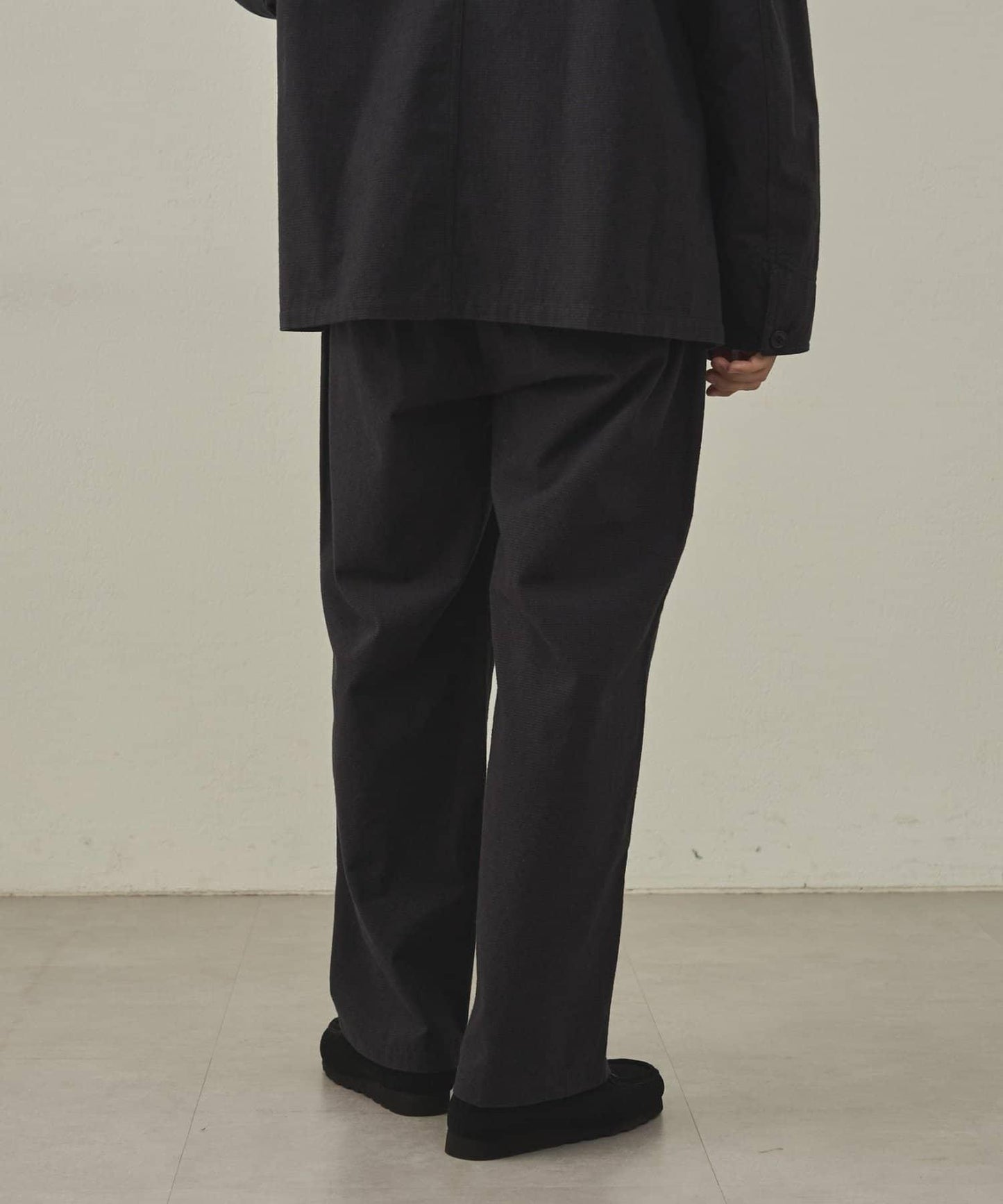 【paradigm】冬季亞麻休閒長褲U