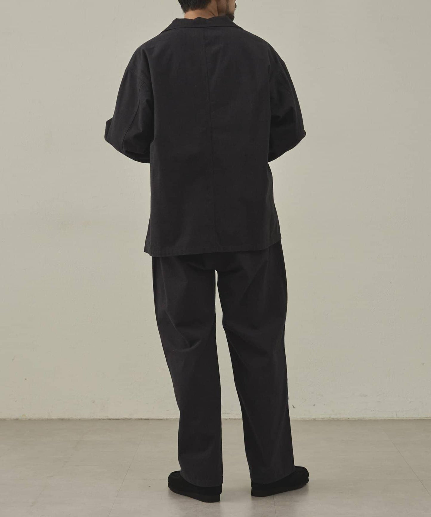 【paradigm】冬季亞麻休閒長褲U