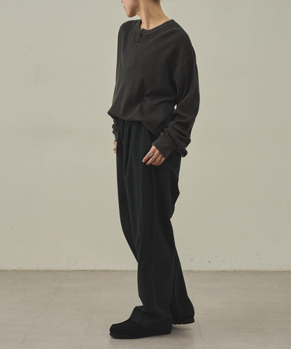 【paradigm】冬季亞麻休閒長褲U