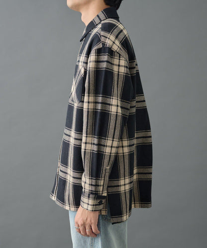 格紋襯衫夾克