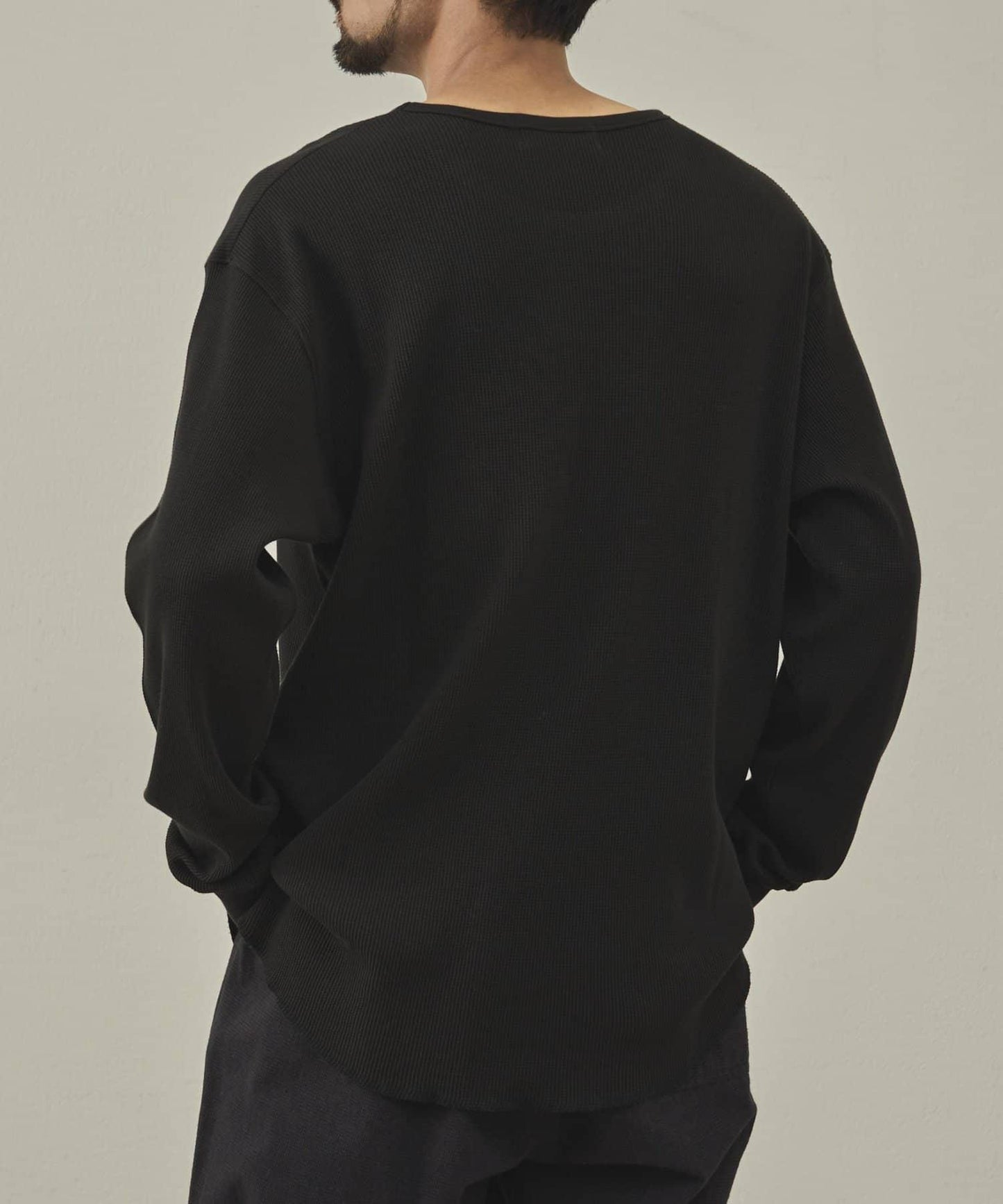 【paradigm】燃氣烤華夫格圓領長袖T恤