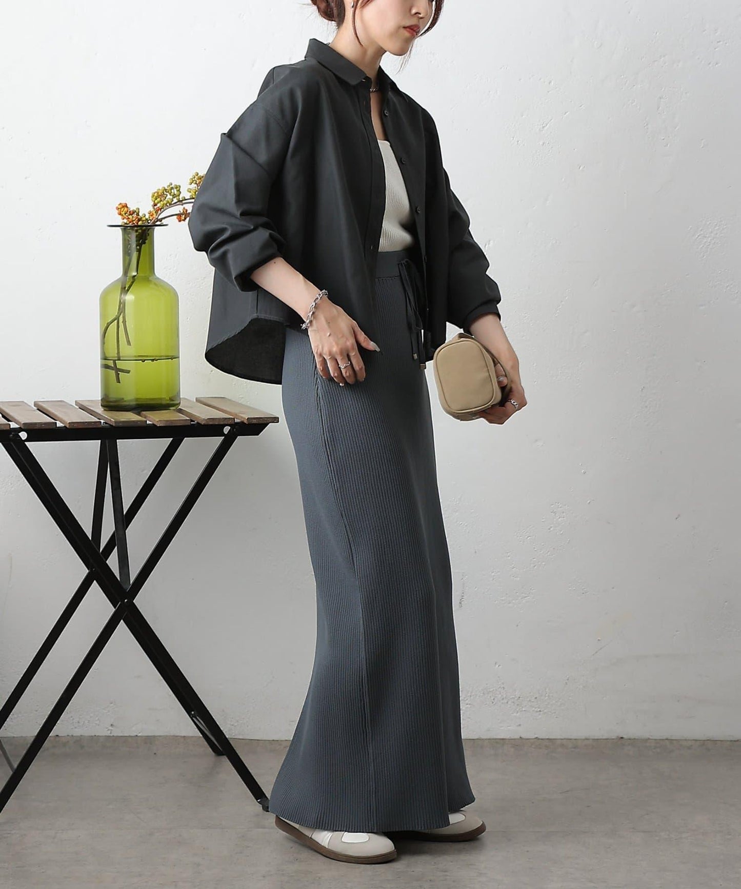 滌綸紗羅紋I型裙