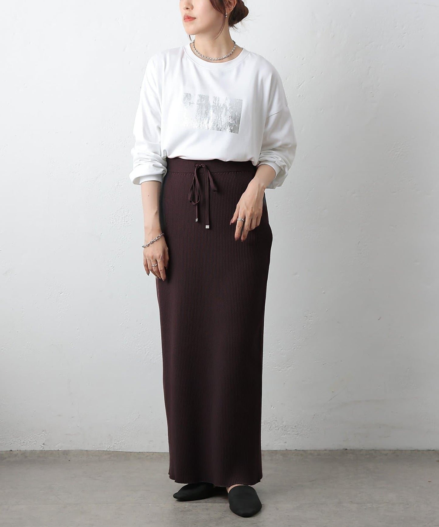 滌綸紗羅紋I型裙