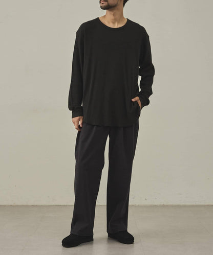 【paradigm】燃氣烤華夫格圓領長袖T恤