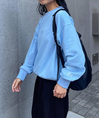 【LEI企畫/】衛衣袖部刺繡套頭衫