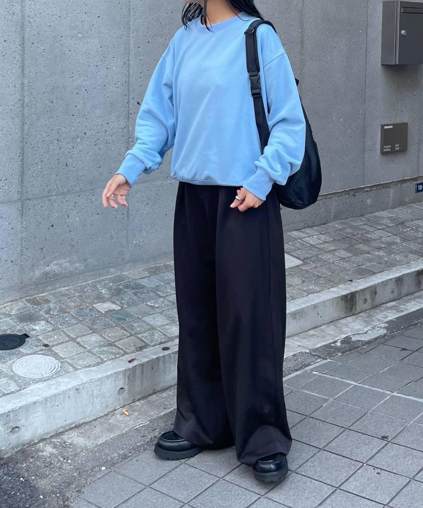 【LEI企畫/】衛衣袖部刺繡套頭衫