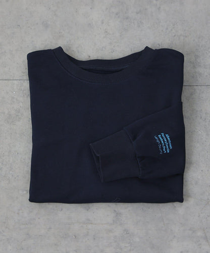 【LEI企畫/】衛衣袖部刺繡套頭衫