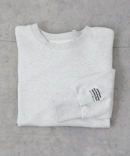 【LEI企畫/】衛衣袖部刺繡套頭衫