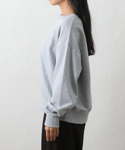 【LEI企畫/】衛衣袖部刺繡套頭衫