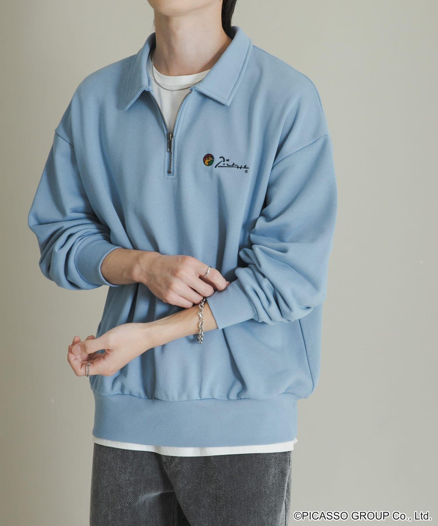PICASSO 半拉鍊衛衣