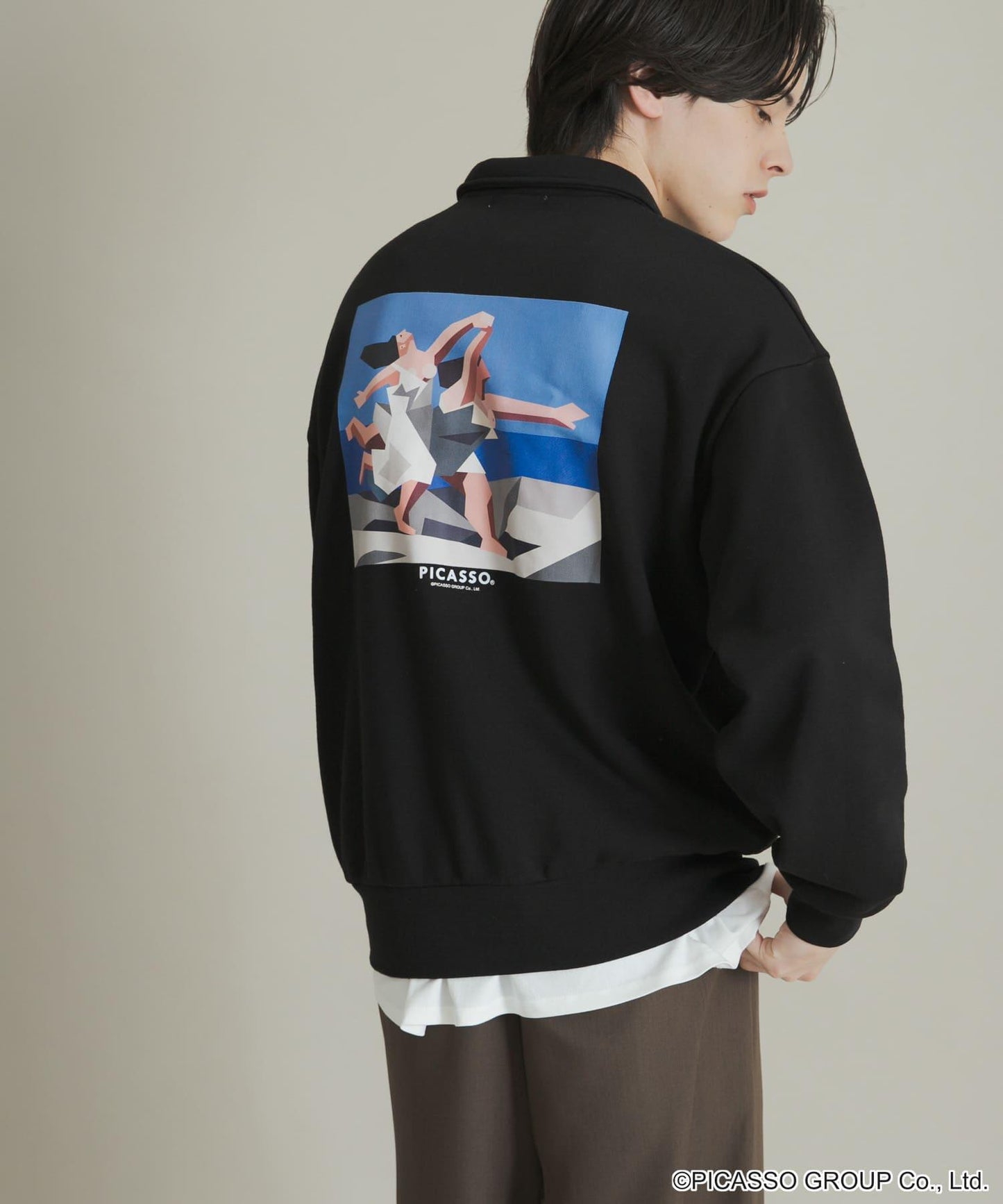 PICASSO 半拉鍊衛衣