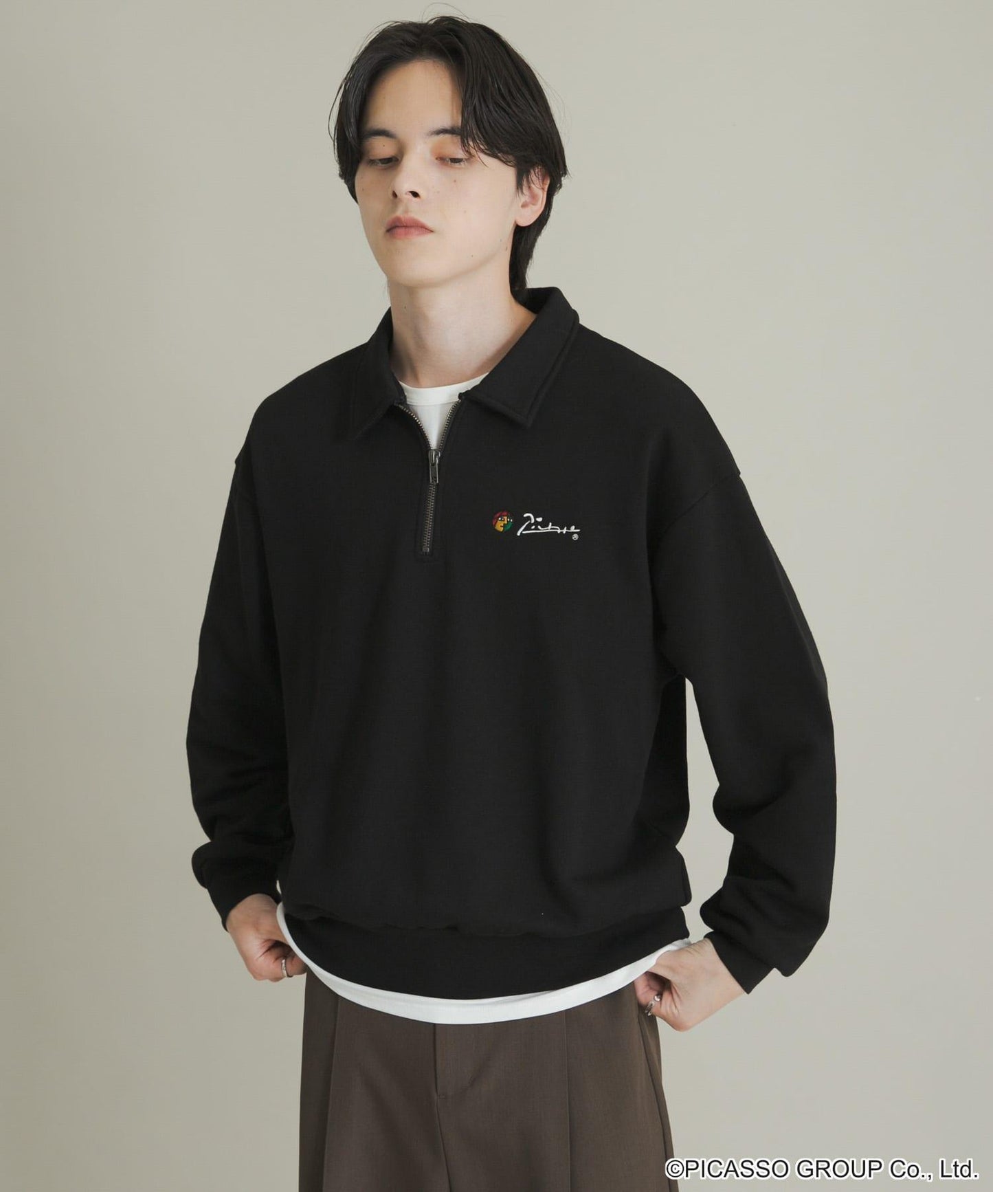 PICASSO 半拉鍊衛衣