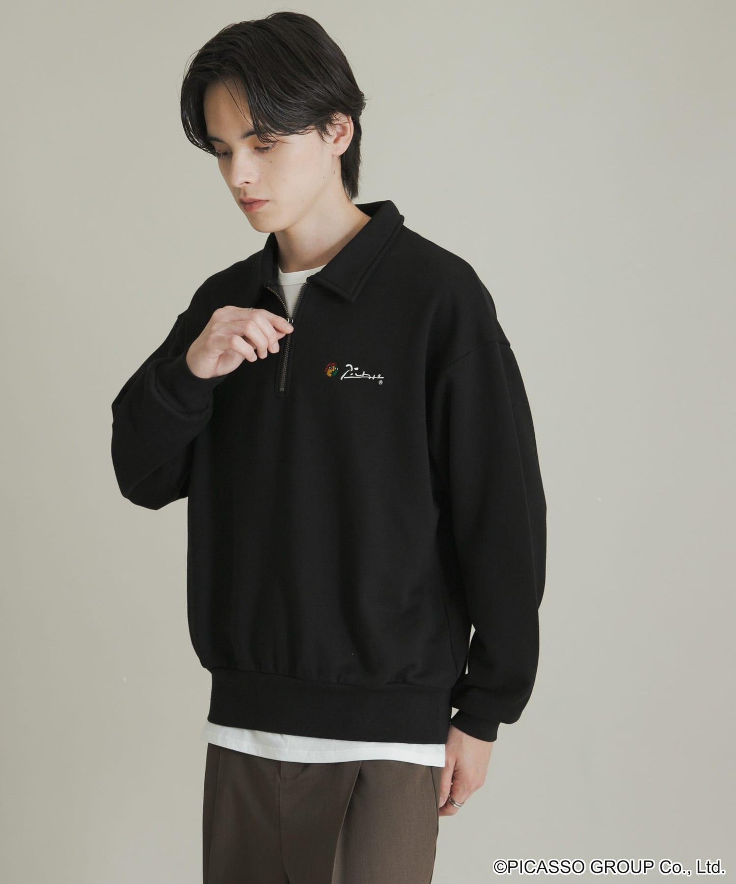 PICASSO 半拉鍊衛衣