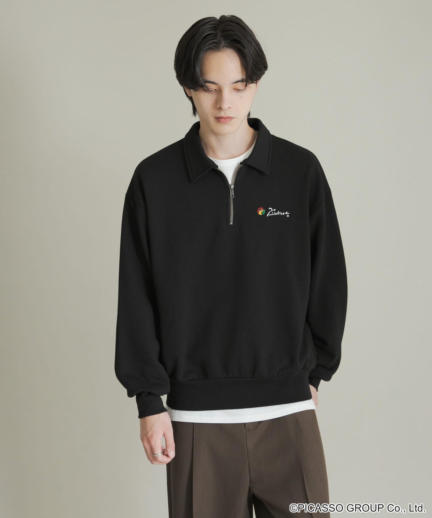 PICASSO 半拉鍊衛衣