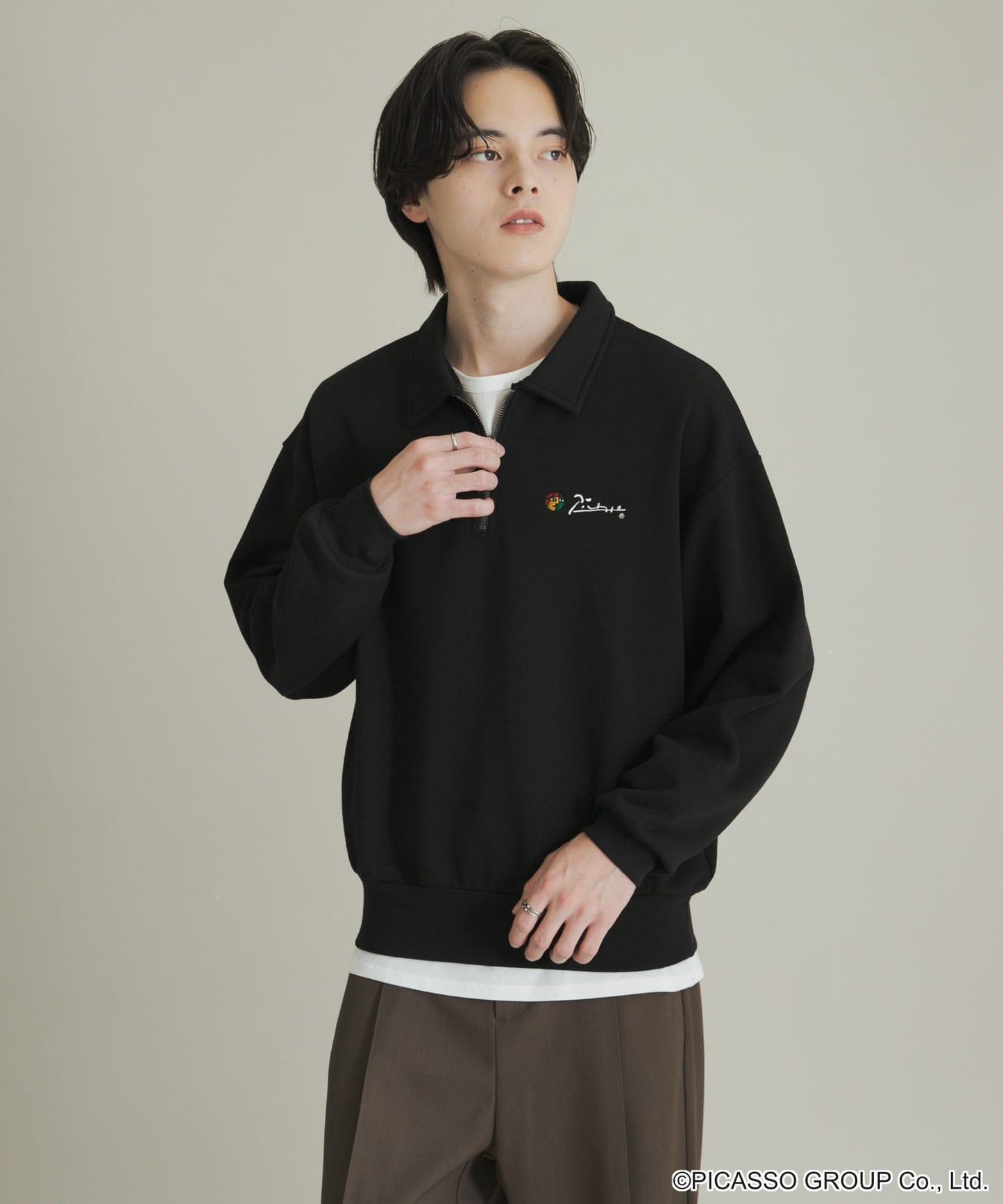 PICASSO 半拉鍊衛衣