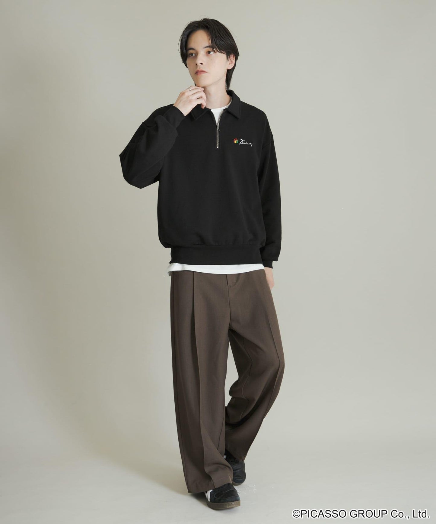 PICASSO 半拉鍊衛衣