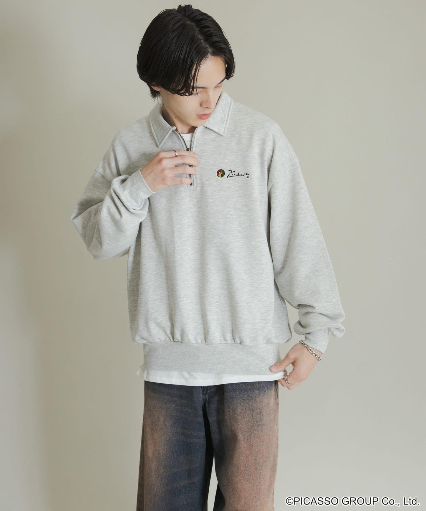 PICASSO 半拉鍊衛衣