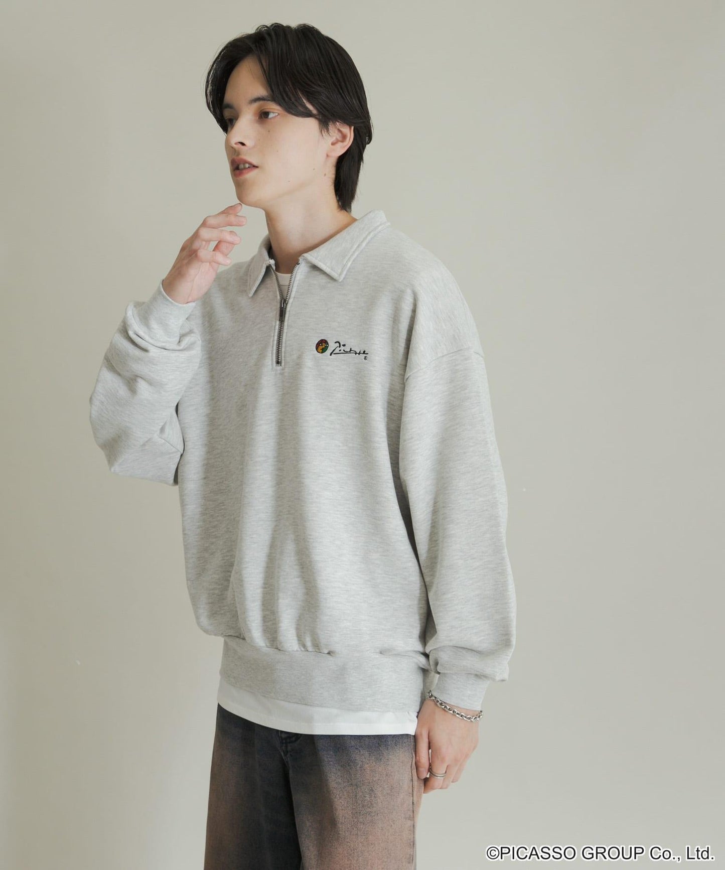 PICASSO 半拉鍊衛衣