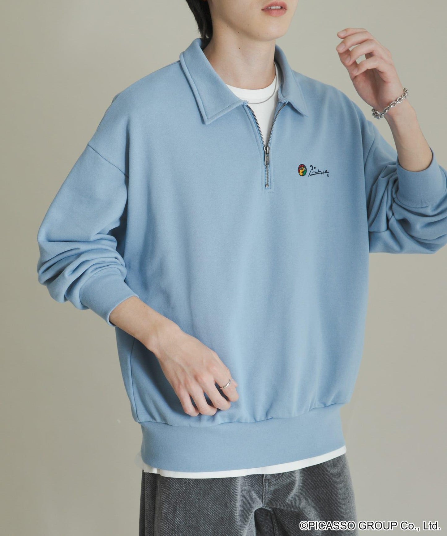 PICASSO 半拉鍊衛衣
