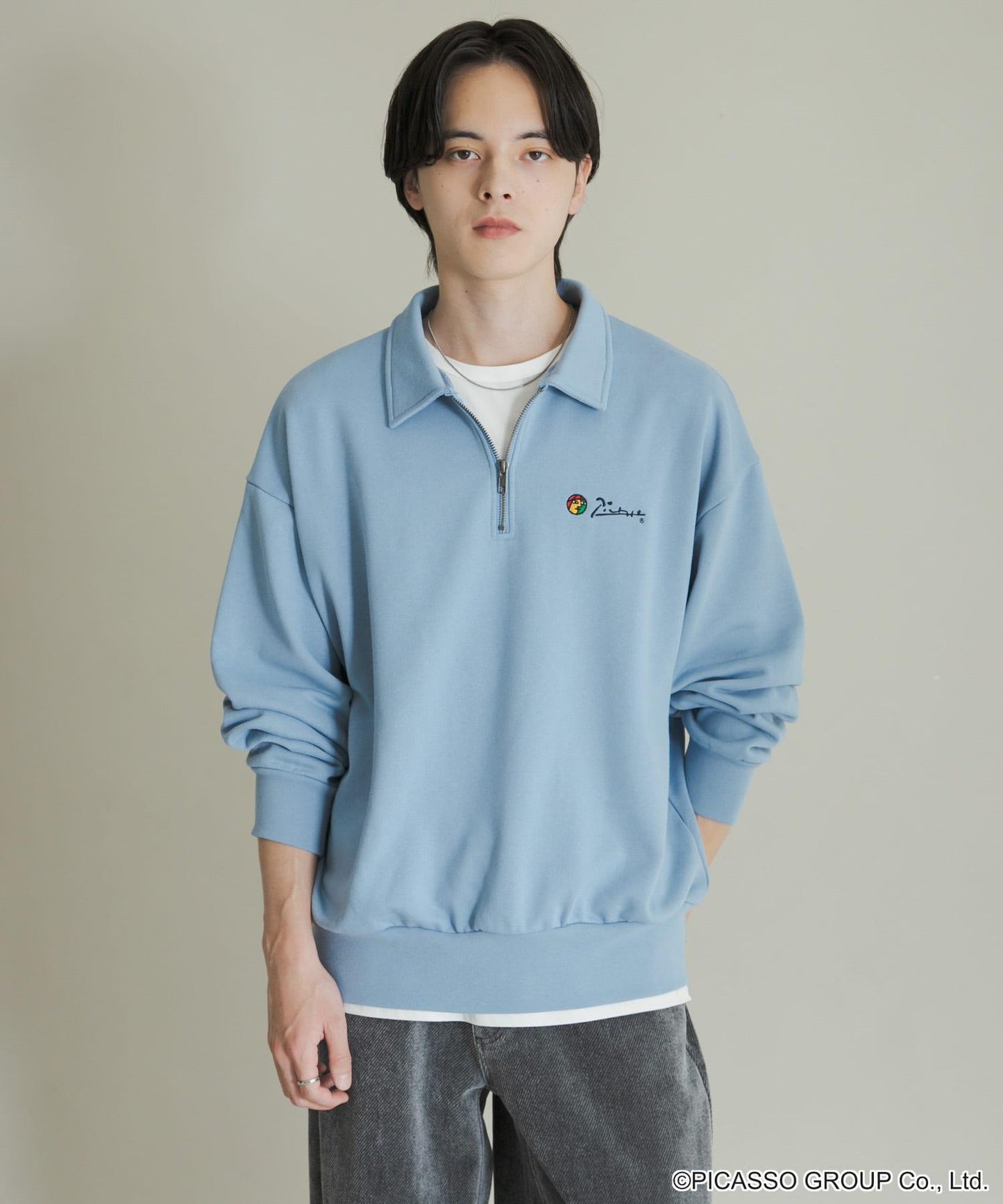 PICASSO 半拉鍊衛衣