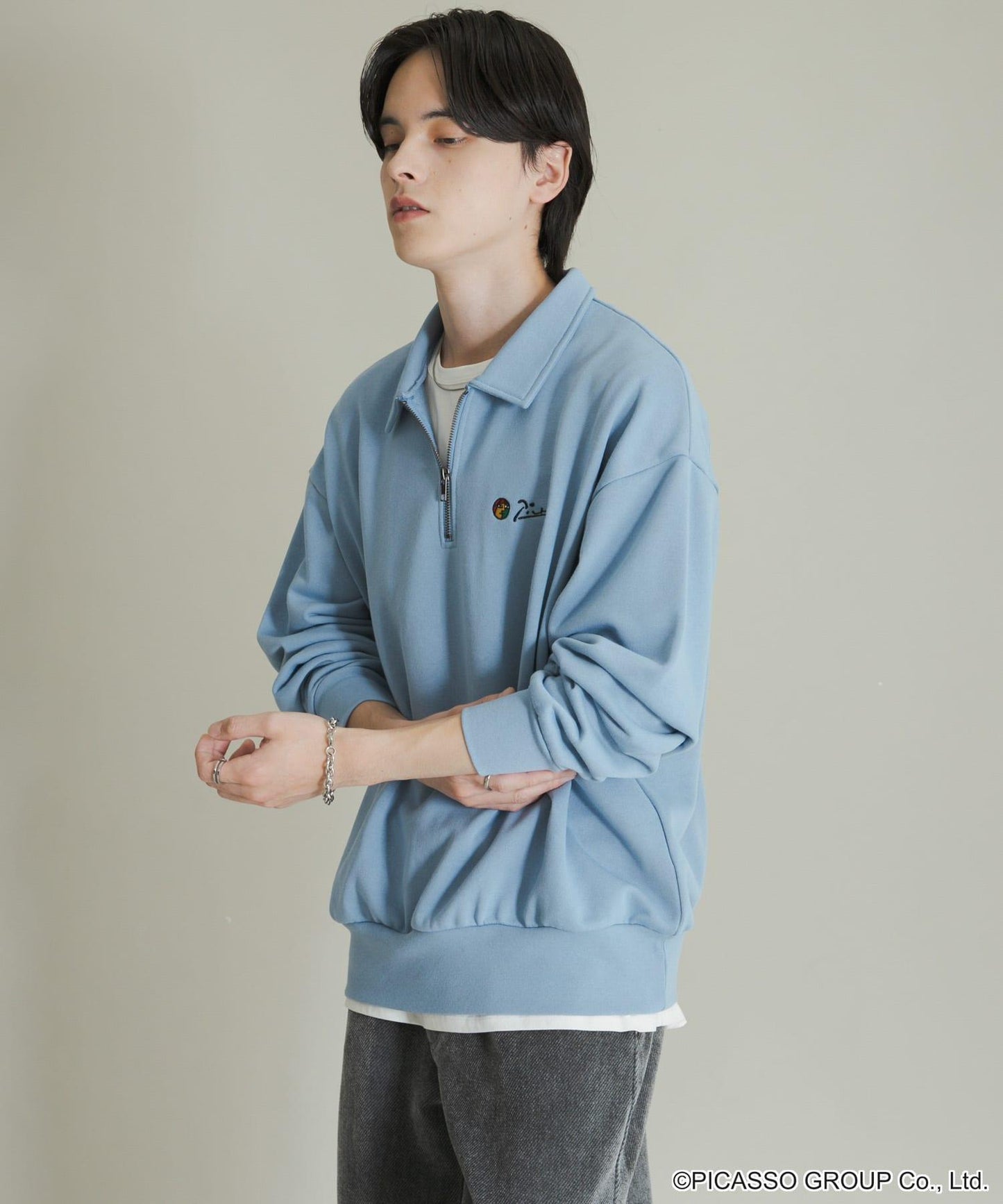 PICASSO 半拉鍊衛衣