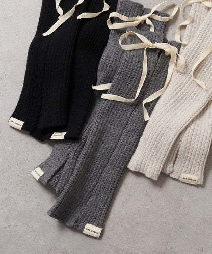 蝴蝶結裝飾腿套